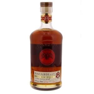 RHUM BACARDI BRUN 8 ANS ANOS GRAN RESERVA 40° 70CL