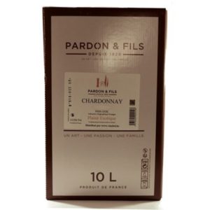 IGP D' OC CHARDONNAY PARDON & FILS BL 25 CUBI 10L