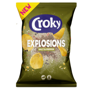 CROKY CHIPS EXPLOSION POIVRE & SEL 20 X 40 GR
